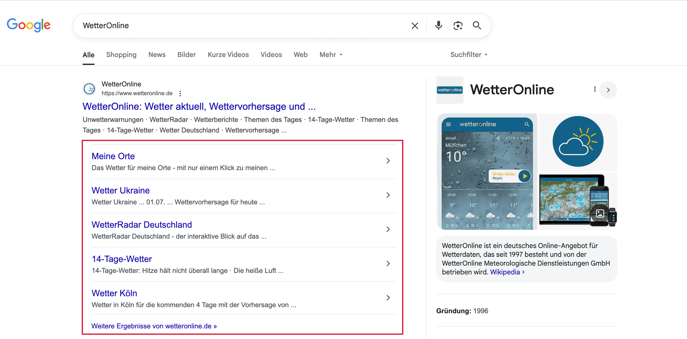 Strukturierte Daten in Google