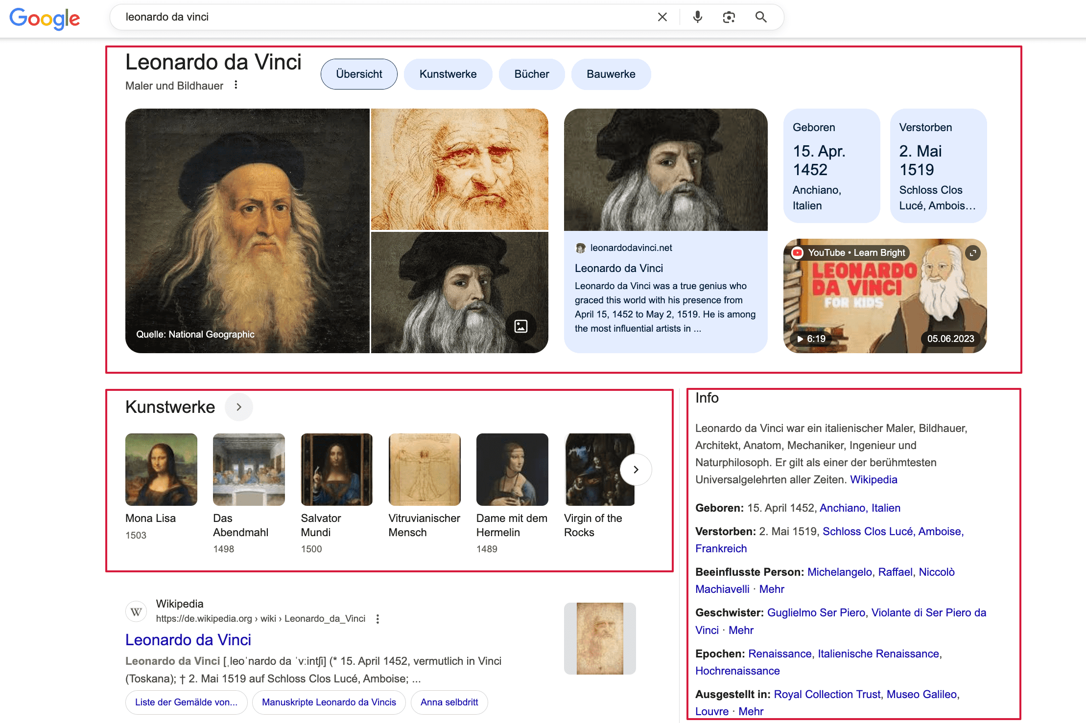 Knowledge Graph in Google