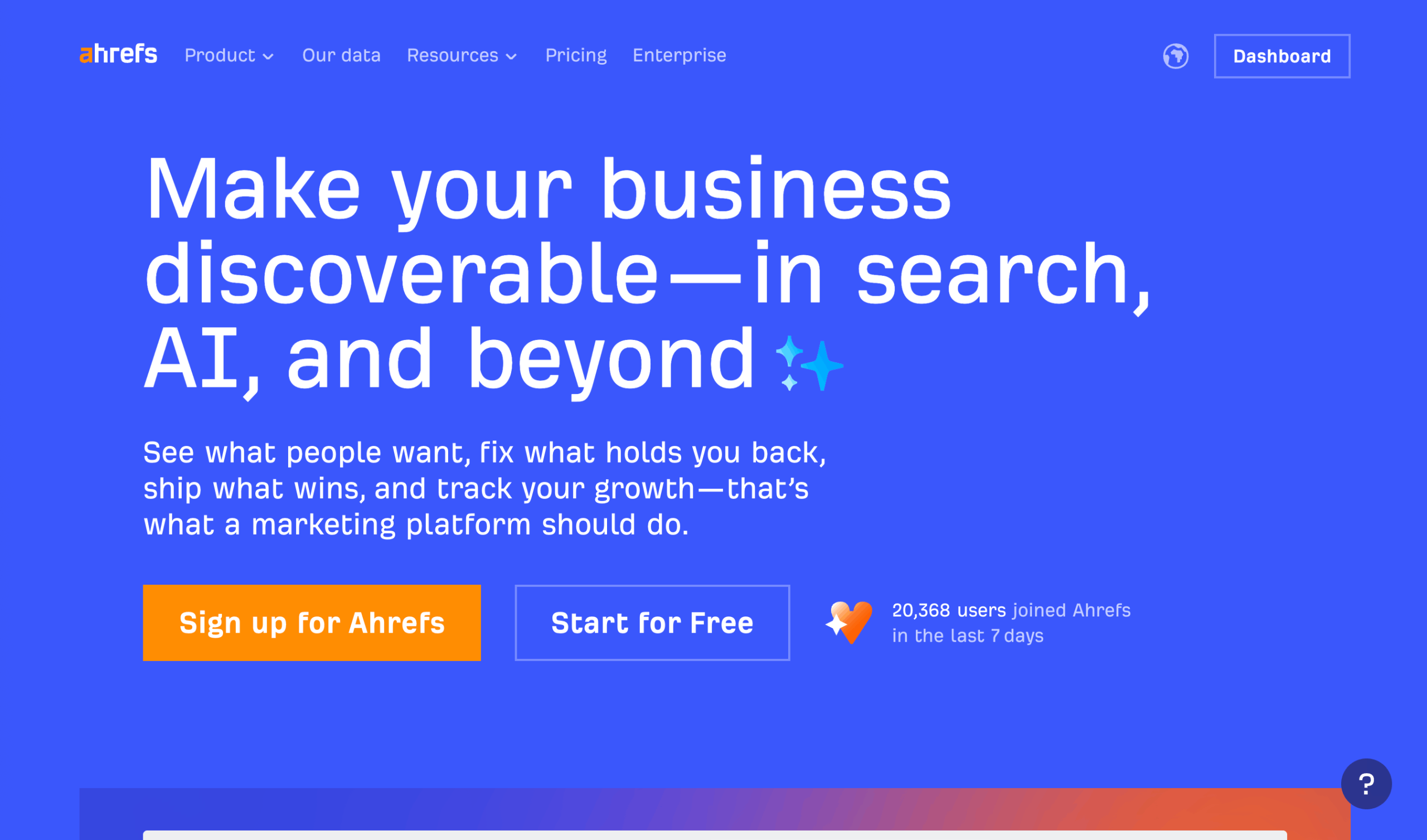 Ahrefs Startseite Ahrefs Hauptseite