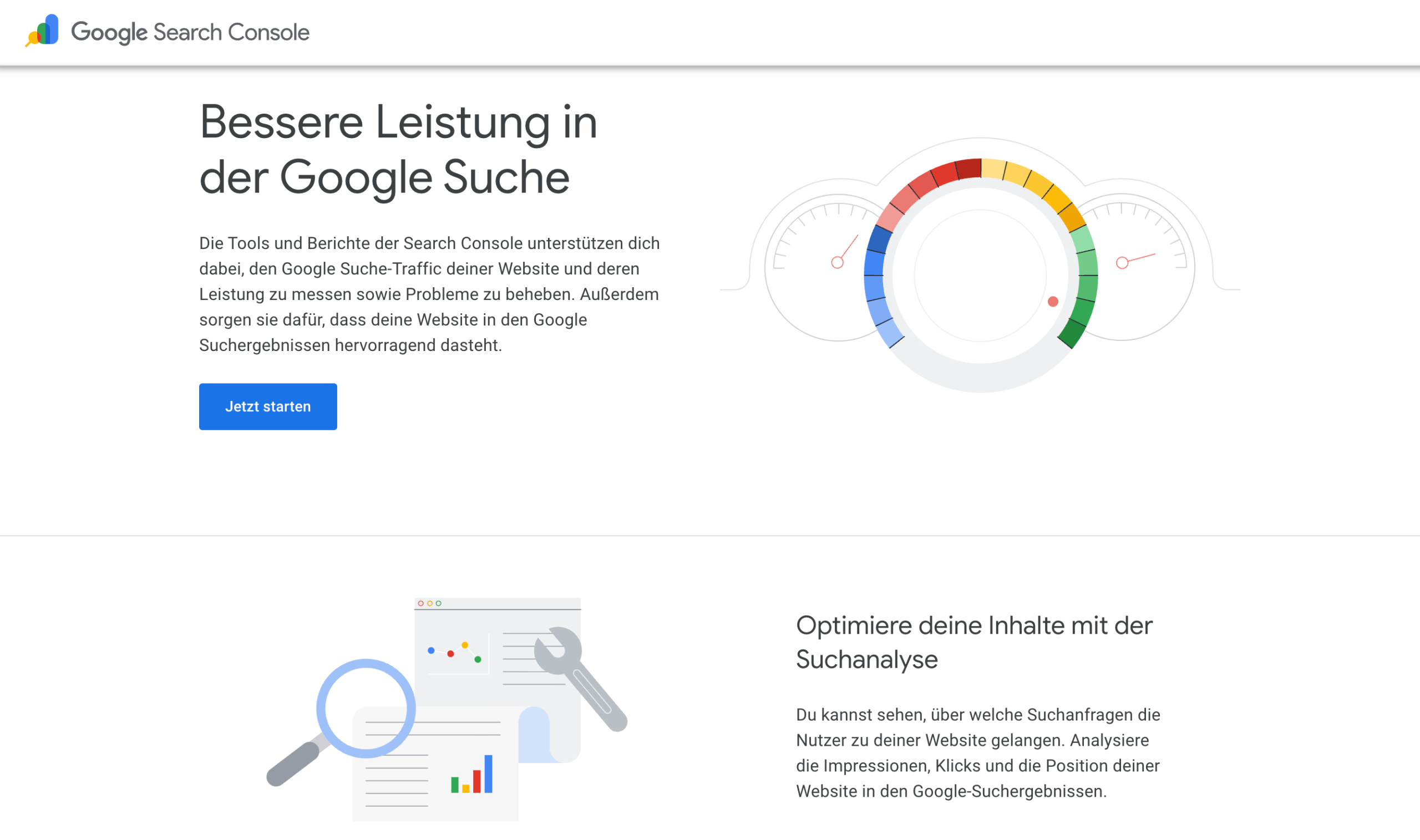 Google Search Console von Google Google Search Console