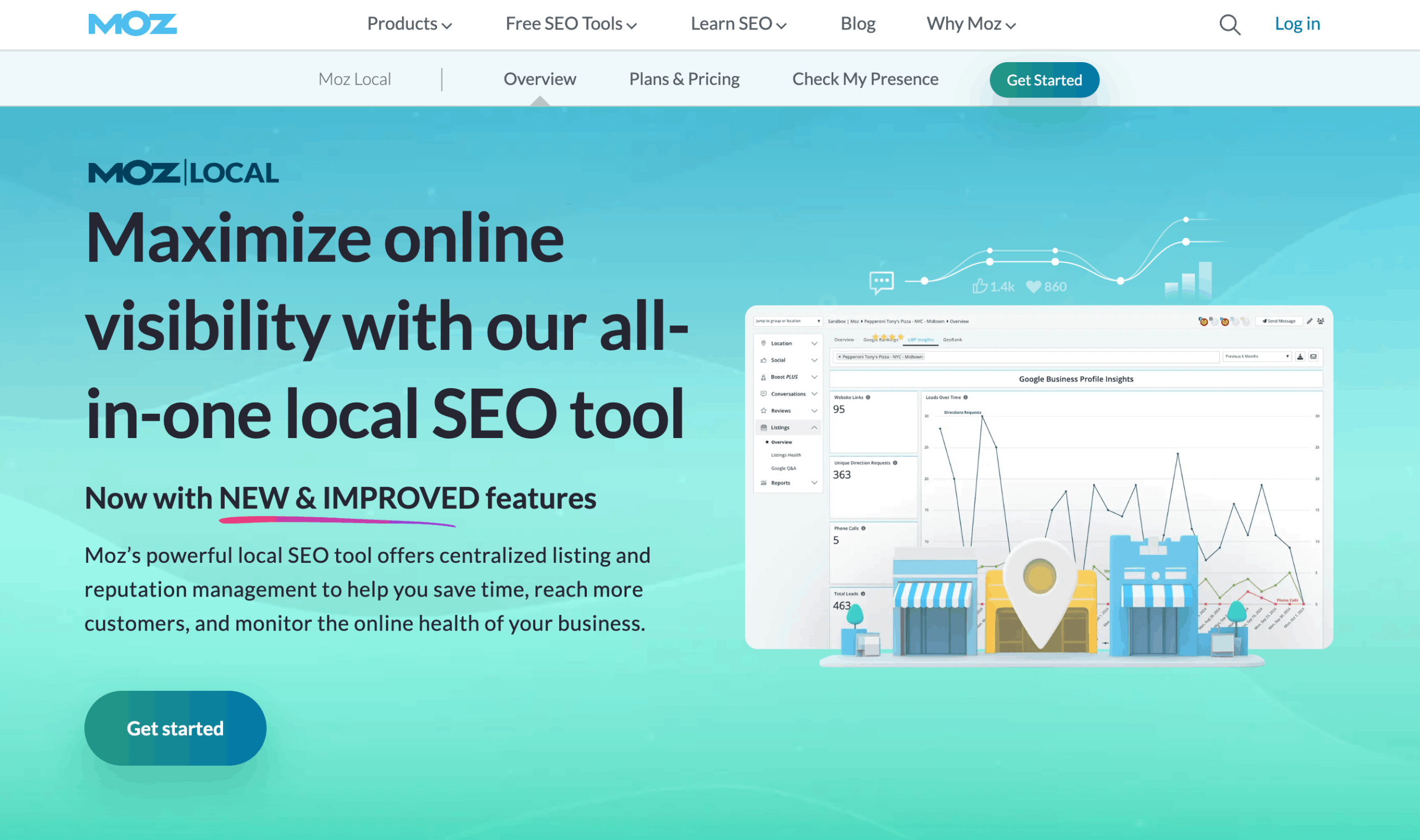 Local-SEO-Tool von Moz Local Moz Local Local-SEO-Tool