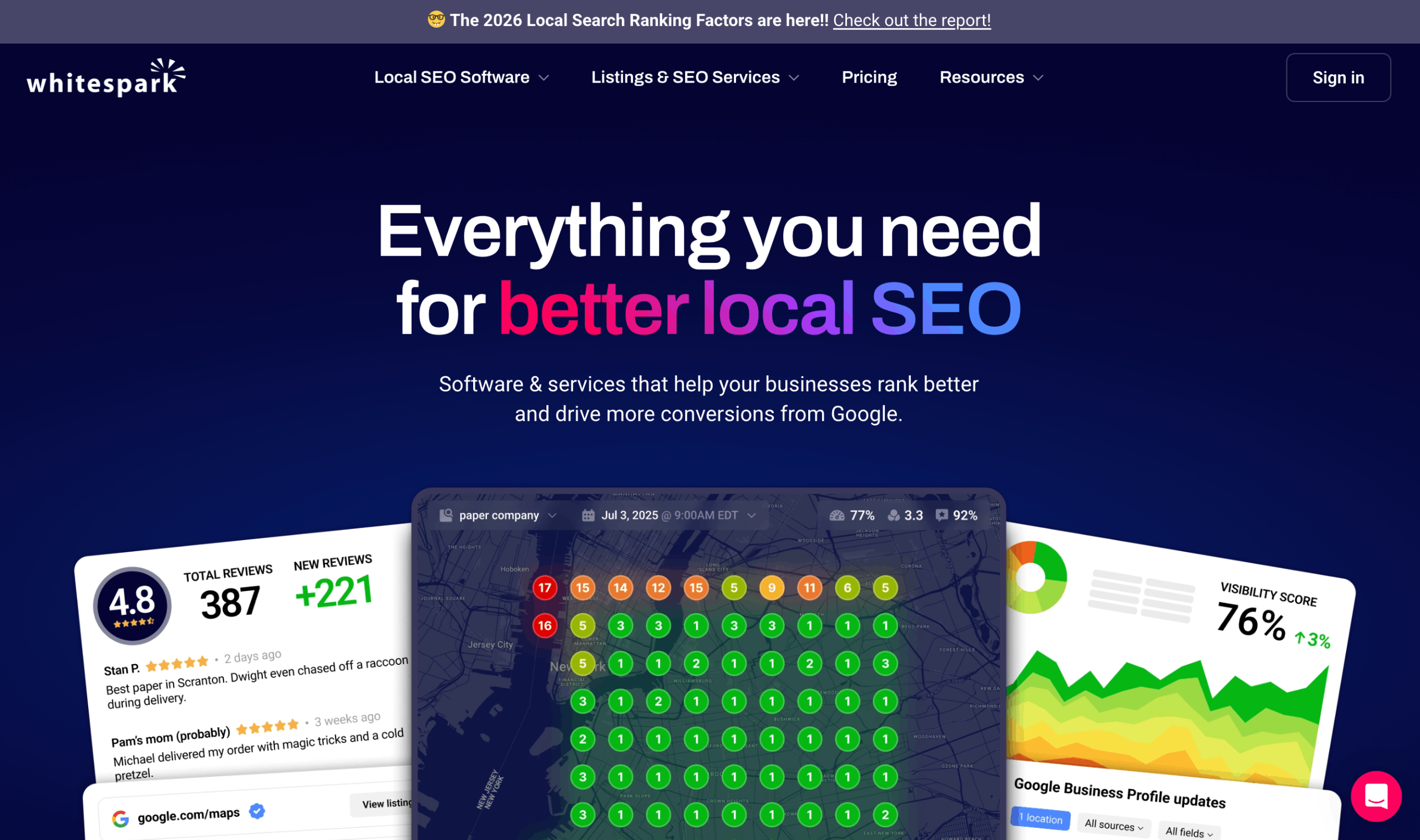 Local SEO Tool von Whitespark Whitespark Local SEO Tool