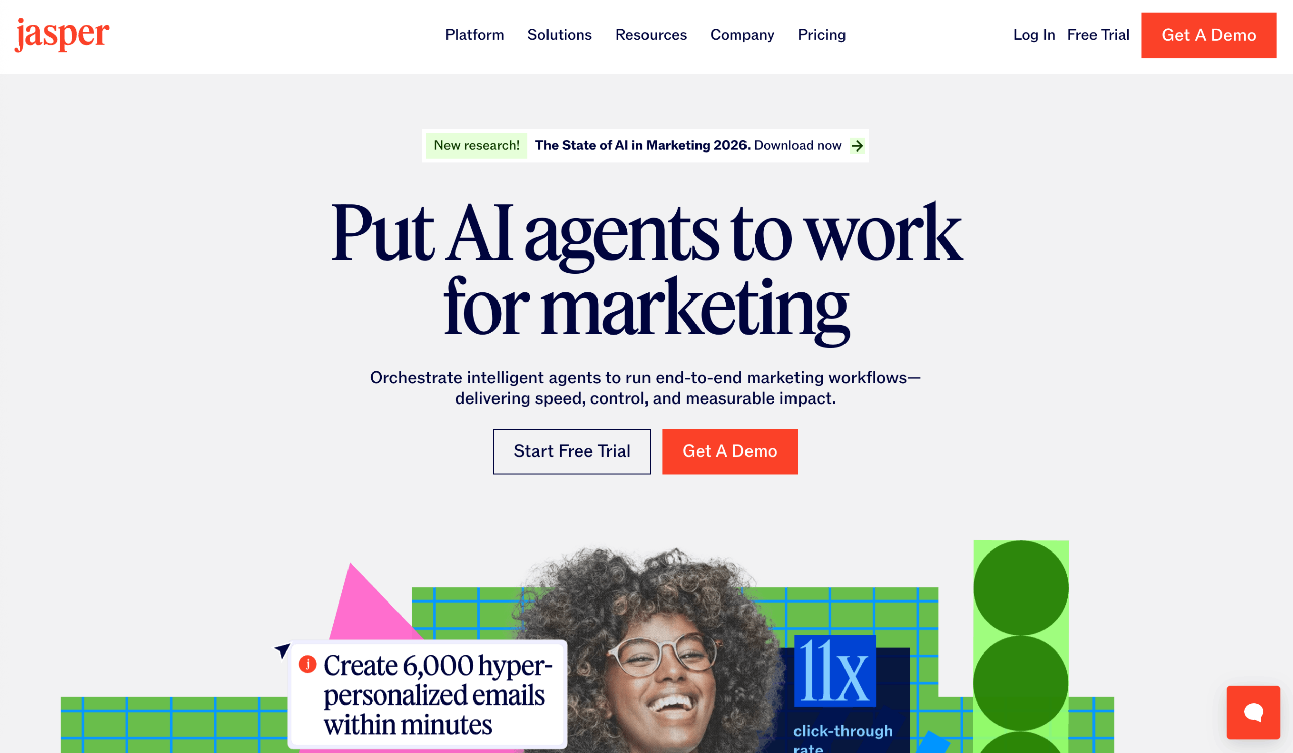 Hauptseite von Jasper Startseite von Jasper