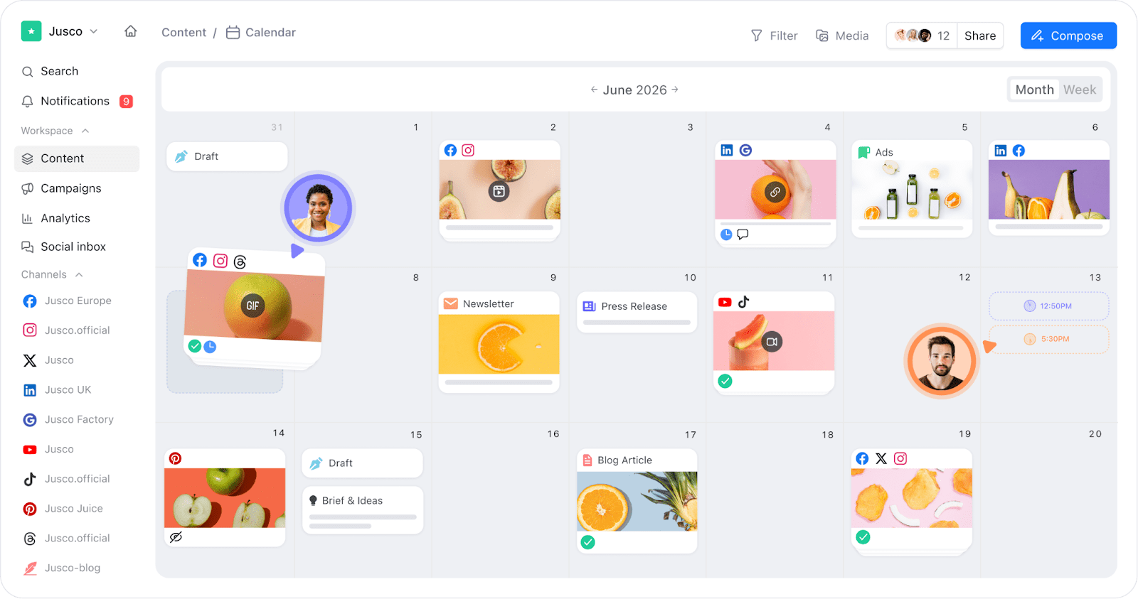 Planable Planable Dashboard