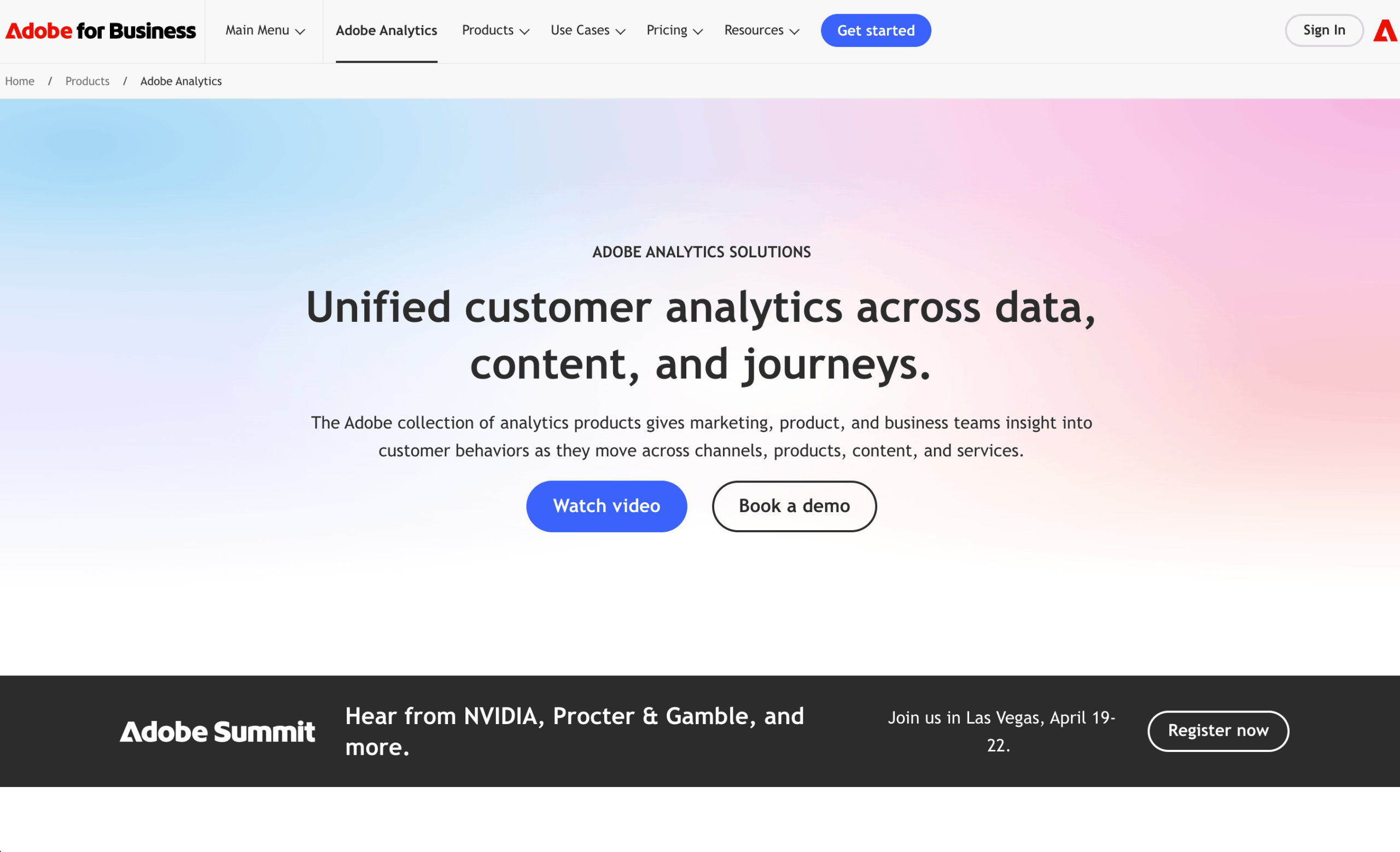 Adobe Analytics Website Adobe Analytics