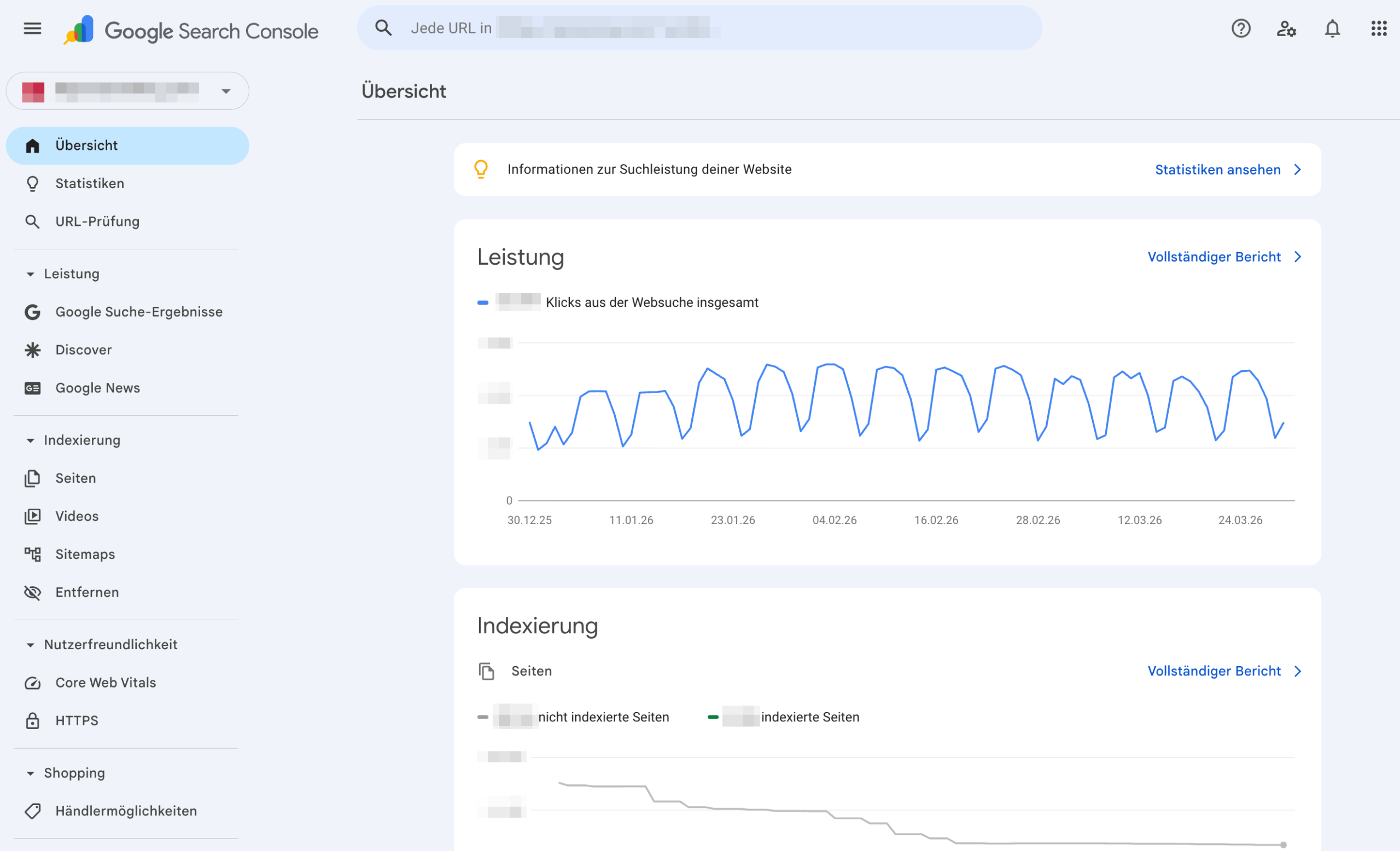 Google Search Console Interface Google Search Console