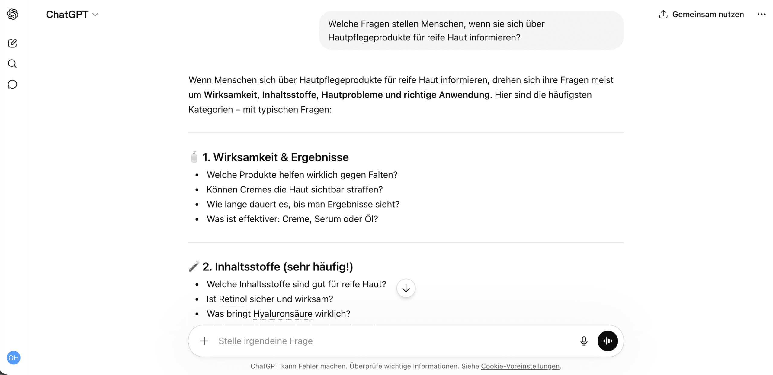 Vorschläge von LLMs erhalten Prompt-Vorschläge von LLMs erhalten