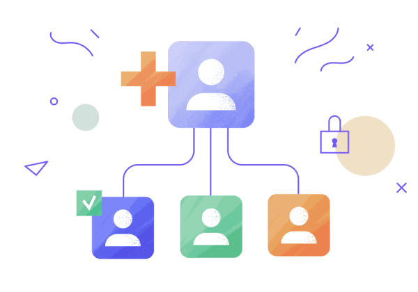 <span>10 Sitze</span> des Kunden im Konto