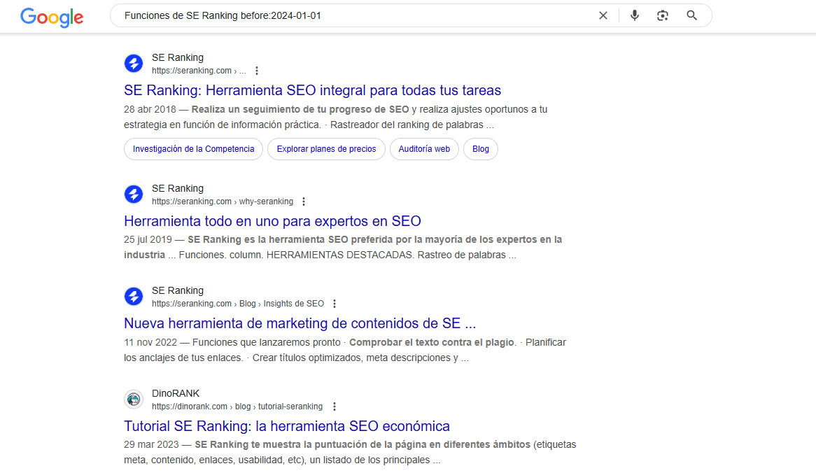 Funciones de SE Ranking before:2024-01-01