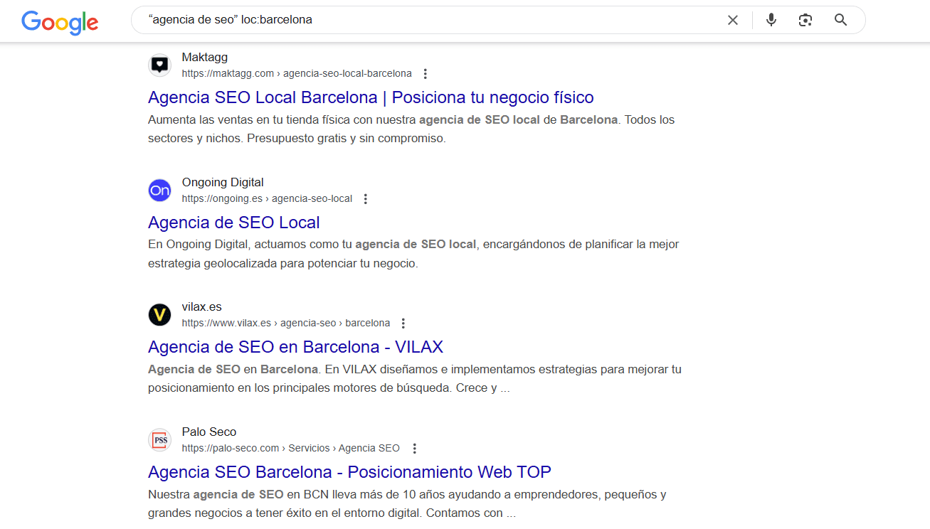 “agencia de seo” loc:barcelona