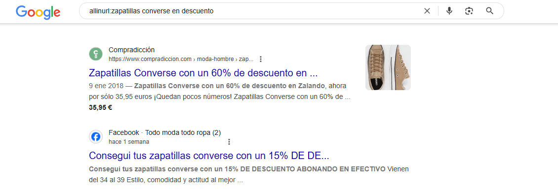 allinurl:zapatillas converse en descuento