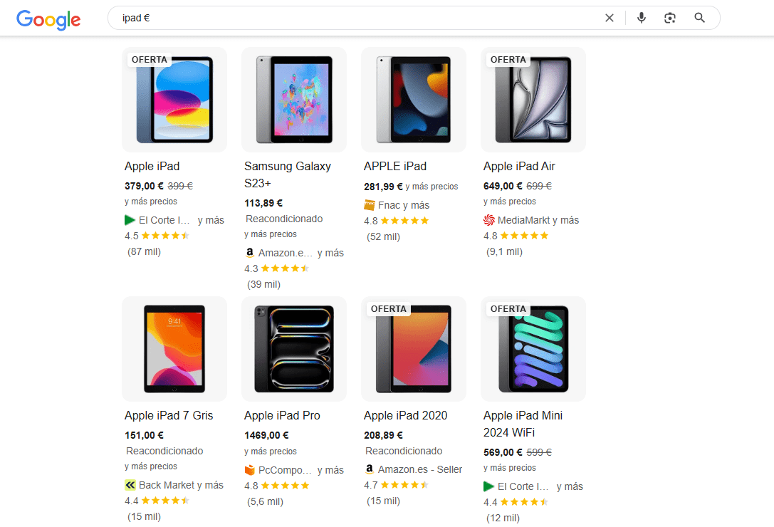 ipad €