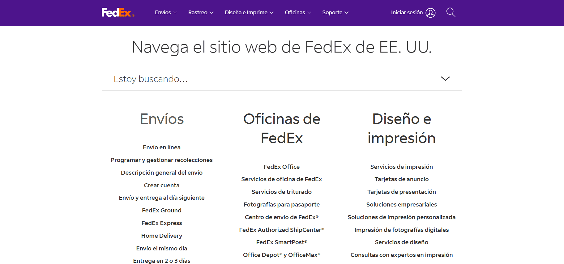 Un sitemap HTML