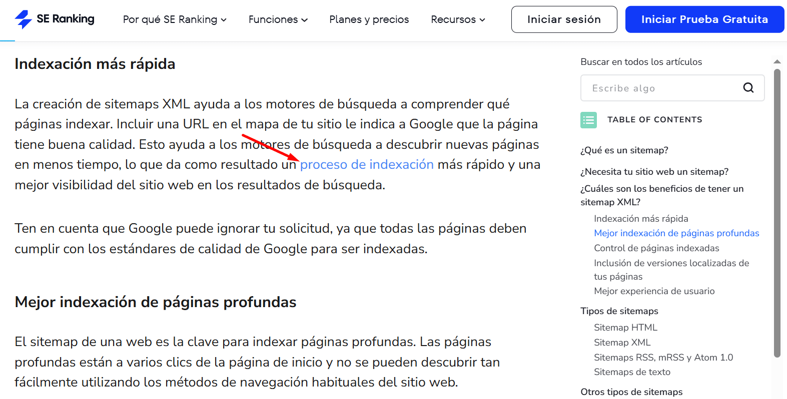 Enlaces contextuales