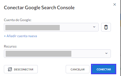 Conectar SE Ranking con Google Search Console