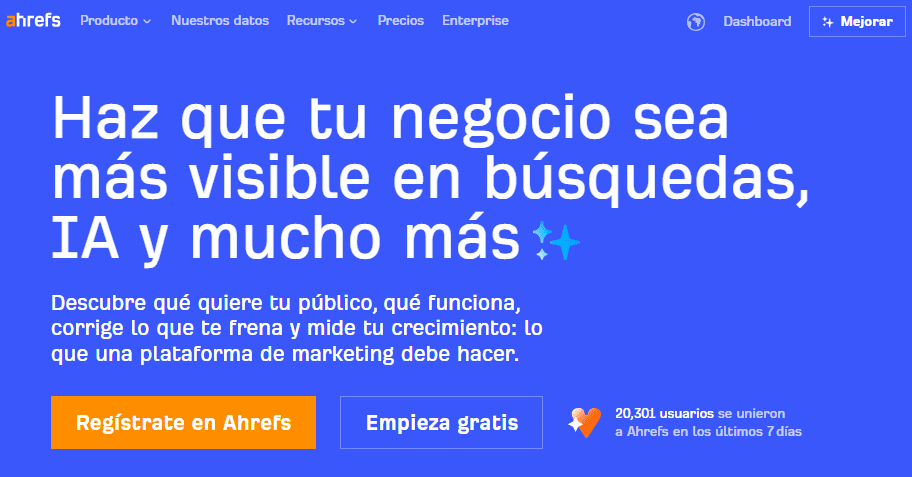 Alternativas a DinoRANK: Ahrefs Alternativas a DinoRANK: Ahrefs