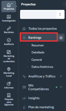 Herramienta de rankings