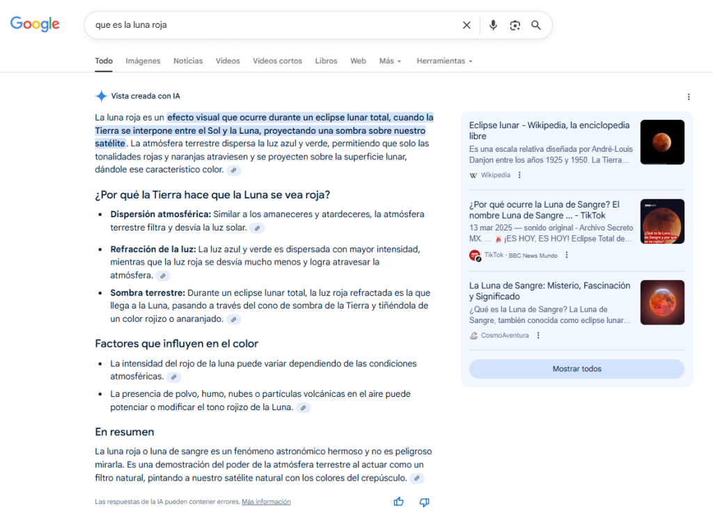 Ejemplo de vista creada con IA