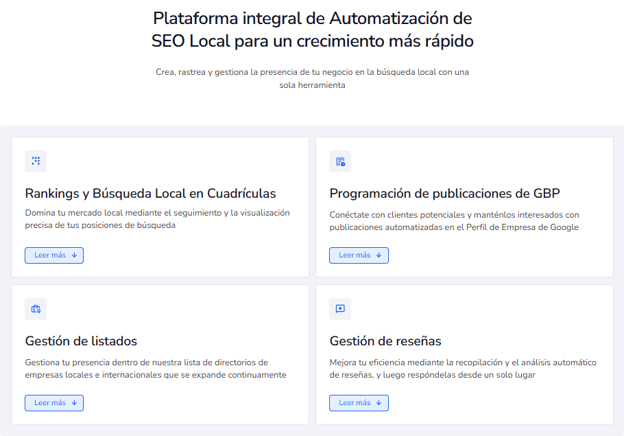 SE Ranking herramienta de SEO local