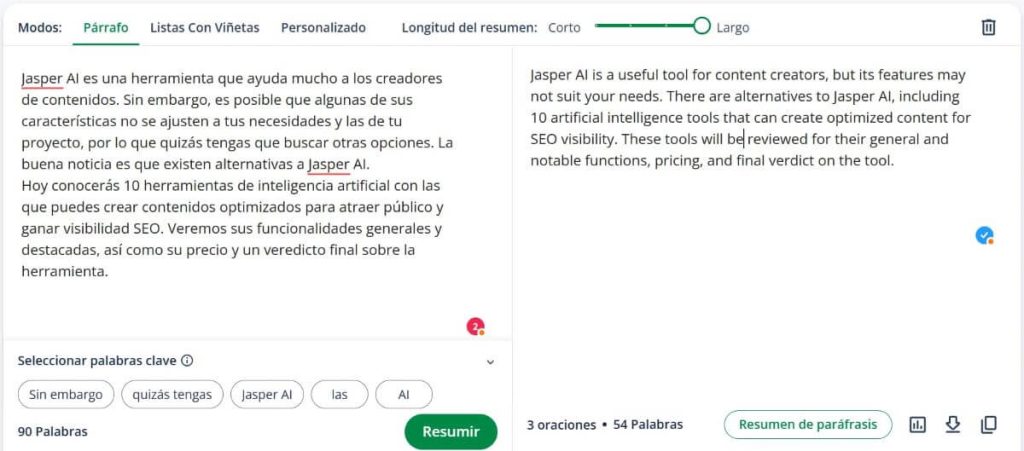 Quillbot, alternativas a Jasper AI