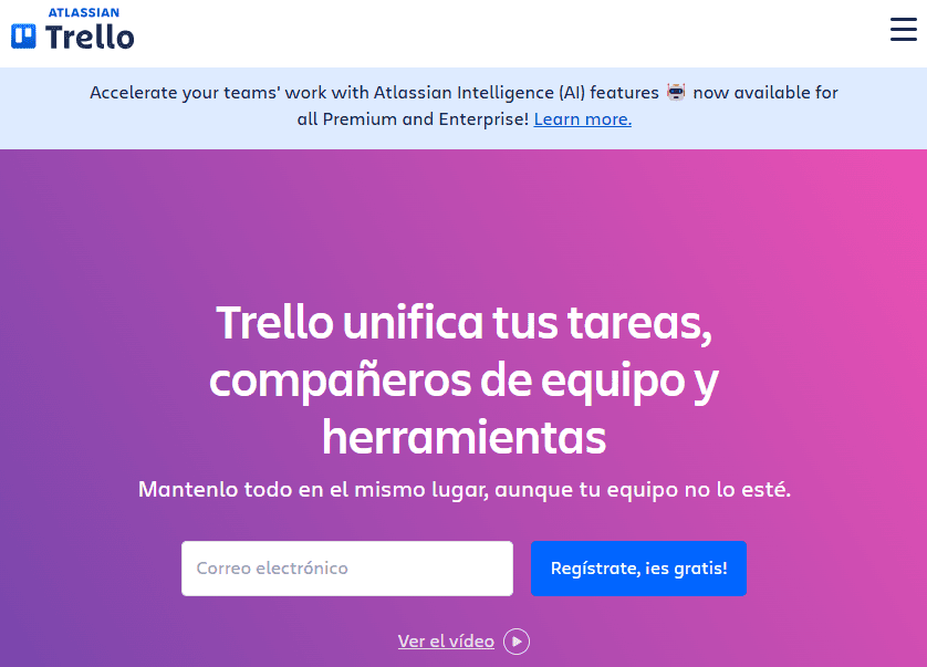 Herramienta de gestion de tareas y equipos Trello