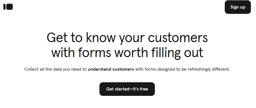 Herramienta de marketing digital: Typeform