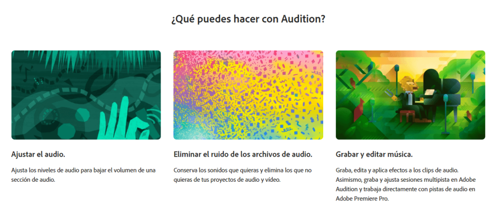 Audition: herramienta de gestión de audio de Adobe