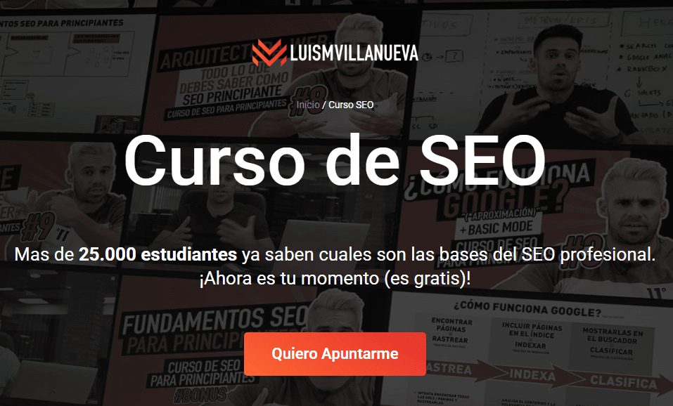  Curso SEO de Luis Villanueva