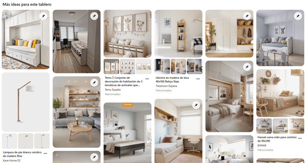 Ejemplo Pinterest