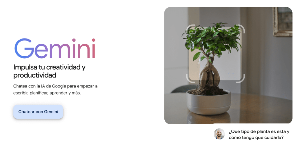 Gemini: alternativas a ChatGPT