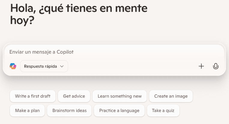 Copilot Inteligencia Artificial