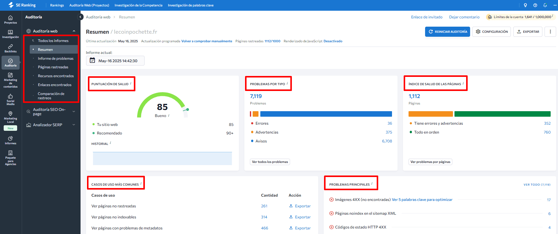 Herramienta de Auditoría Web