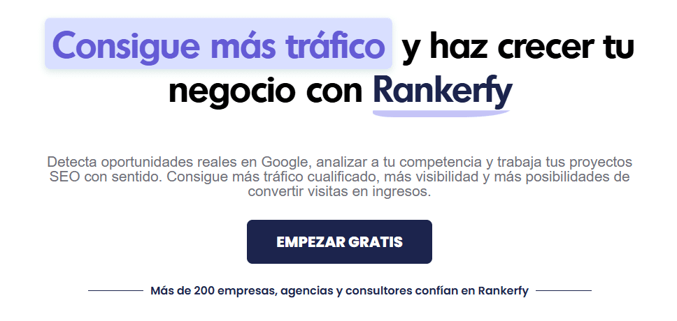 Mejores alternativas a Rankerfy Mejores alternativas a Rankerfy