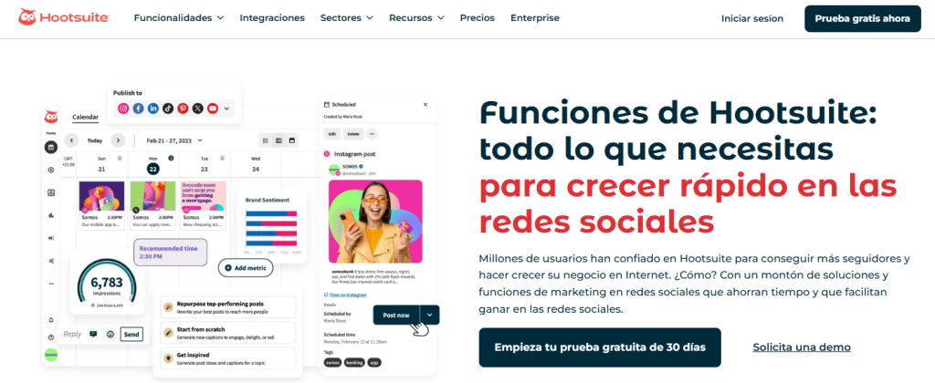 Herramienta de gestión de redescon análisis de la competencia