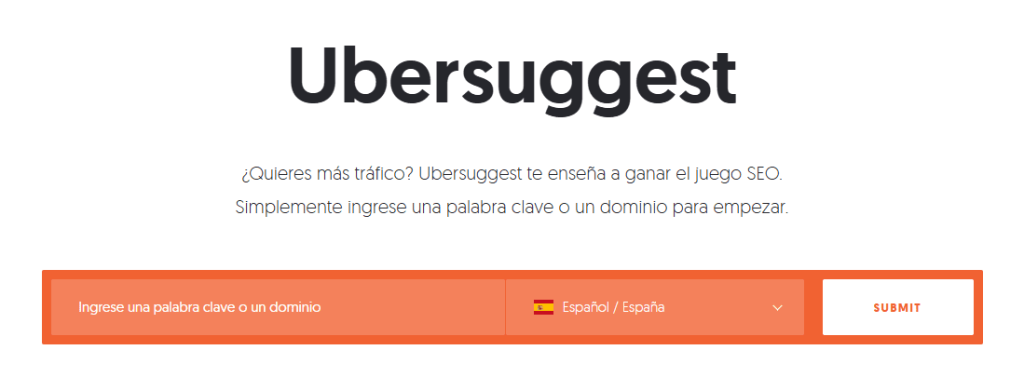 Ubersuggest