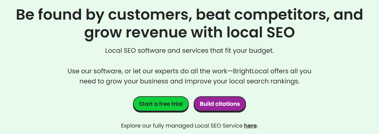 Brighlocal herramienta dee SEO local