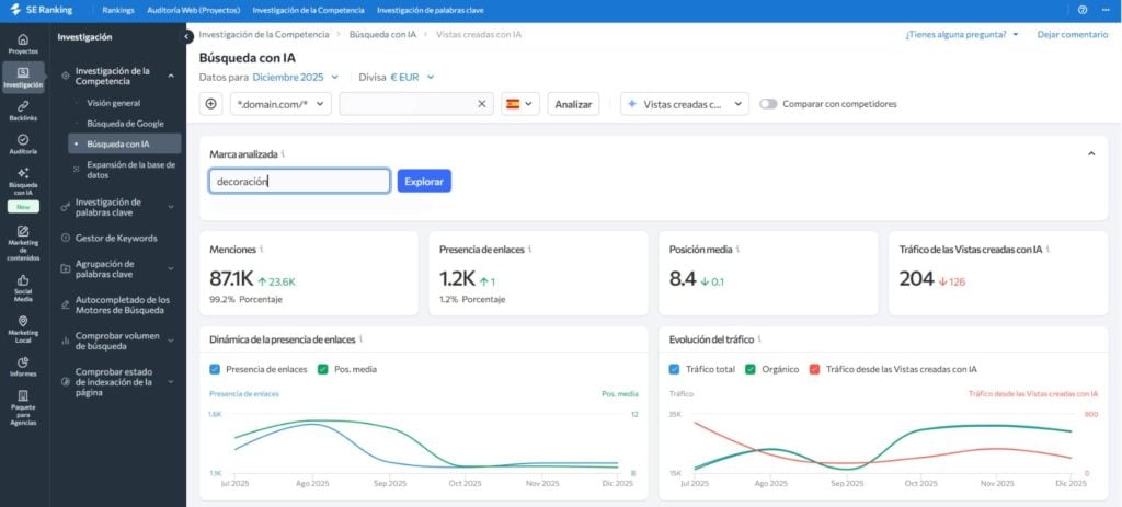 Búsquedas con IA Búsquedas con IA