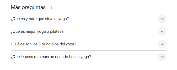 Más preguntas Más preguntas