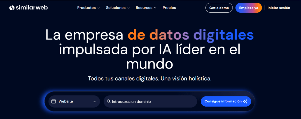 Alternativas a Similarweb Alternativas a Similarweb