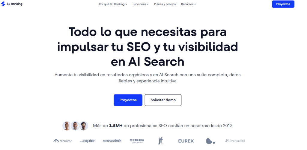 Alternativas a Similarweb: Seranking Alternativas a Similarweb: Seranking