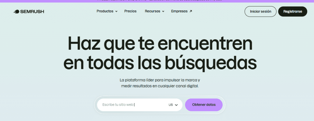 Alternativas a Similarweb: Semrush Alternativas a Similarweb: Semrush