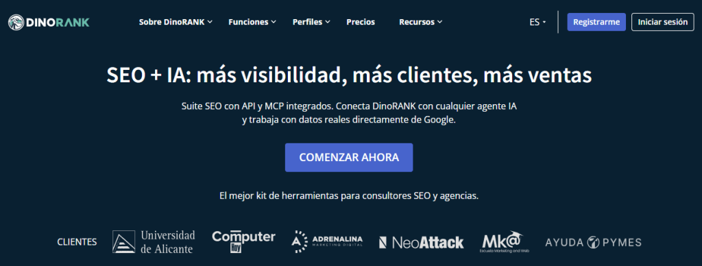 Alternativas a Semrush: Dinorank Alternativas a Semrush: Dinorank