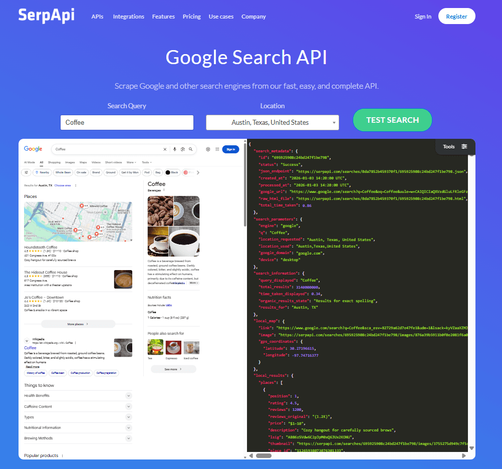 SerpAPI SerpAPI