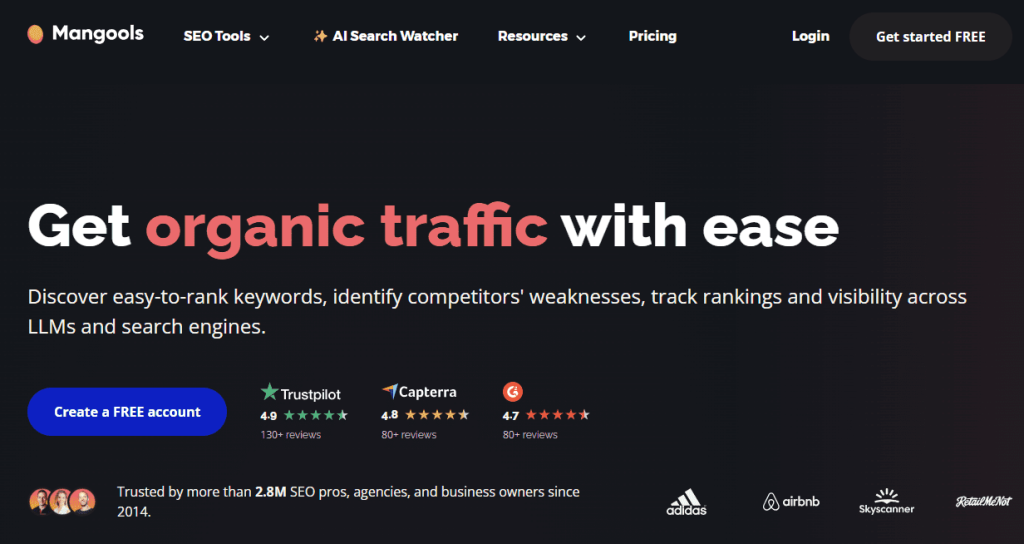 Mangools competencia de Semrush Mangools competencia de Semrush