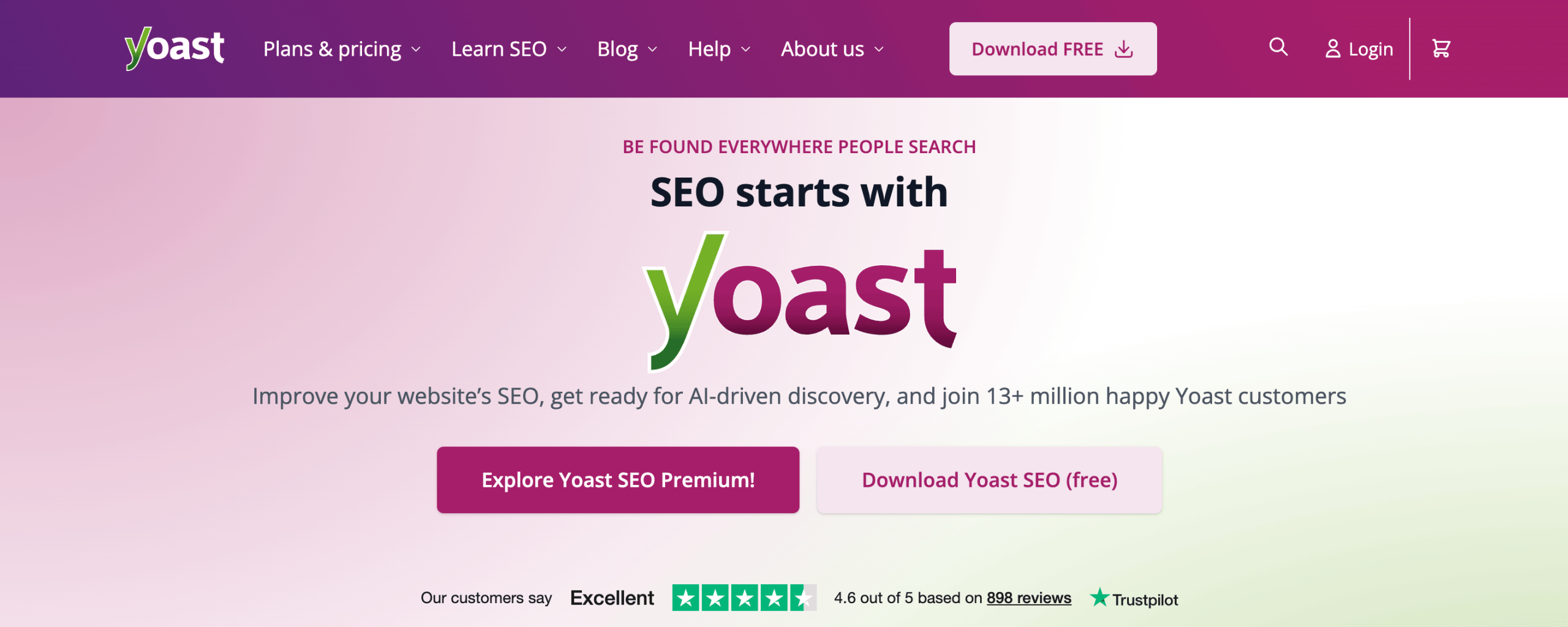 Plugin Yoast SEO Plugin Yoast SEO para WordPress con el análisis SEO y de legibilidad de una página