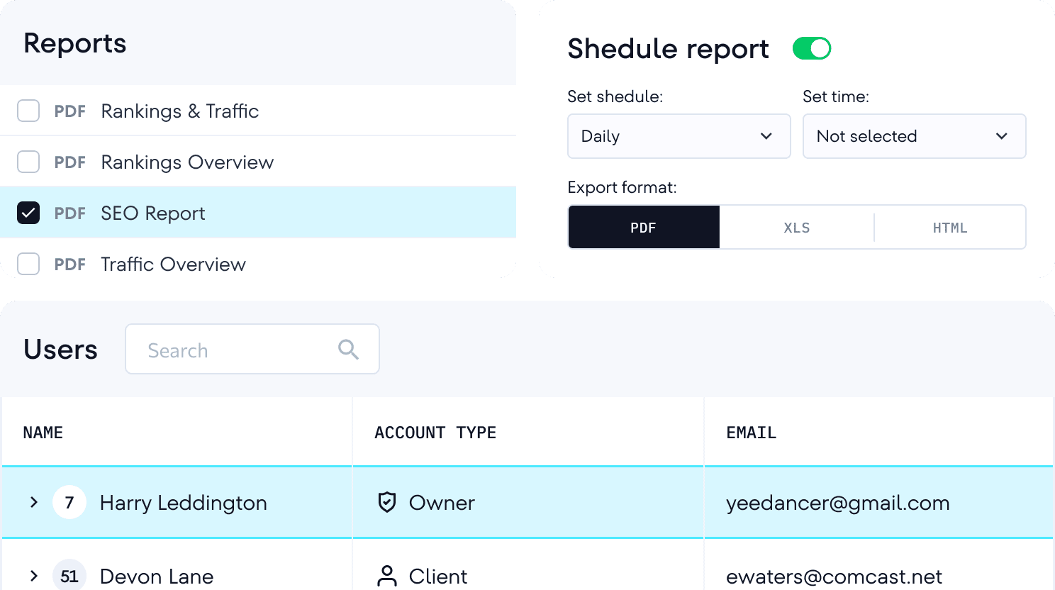 Informes y Colaboración