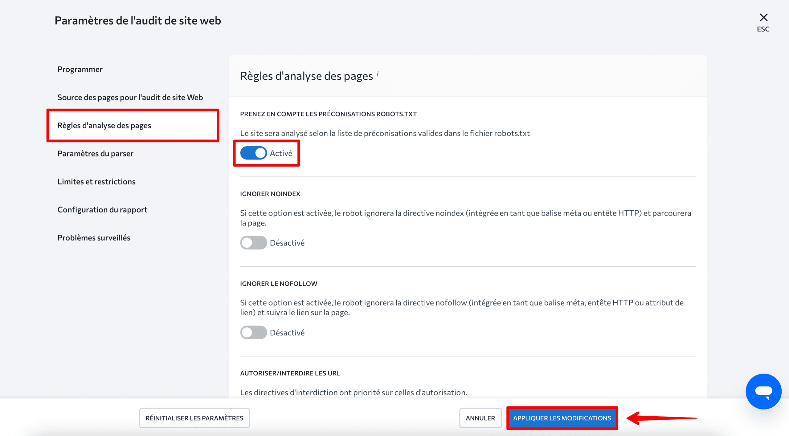 Règles pour numériser des pages