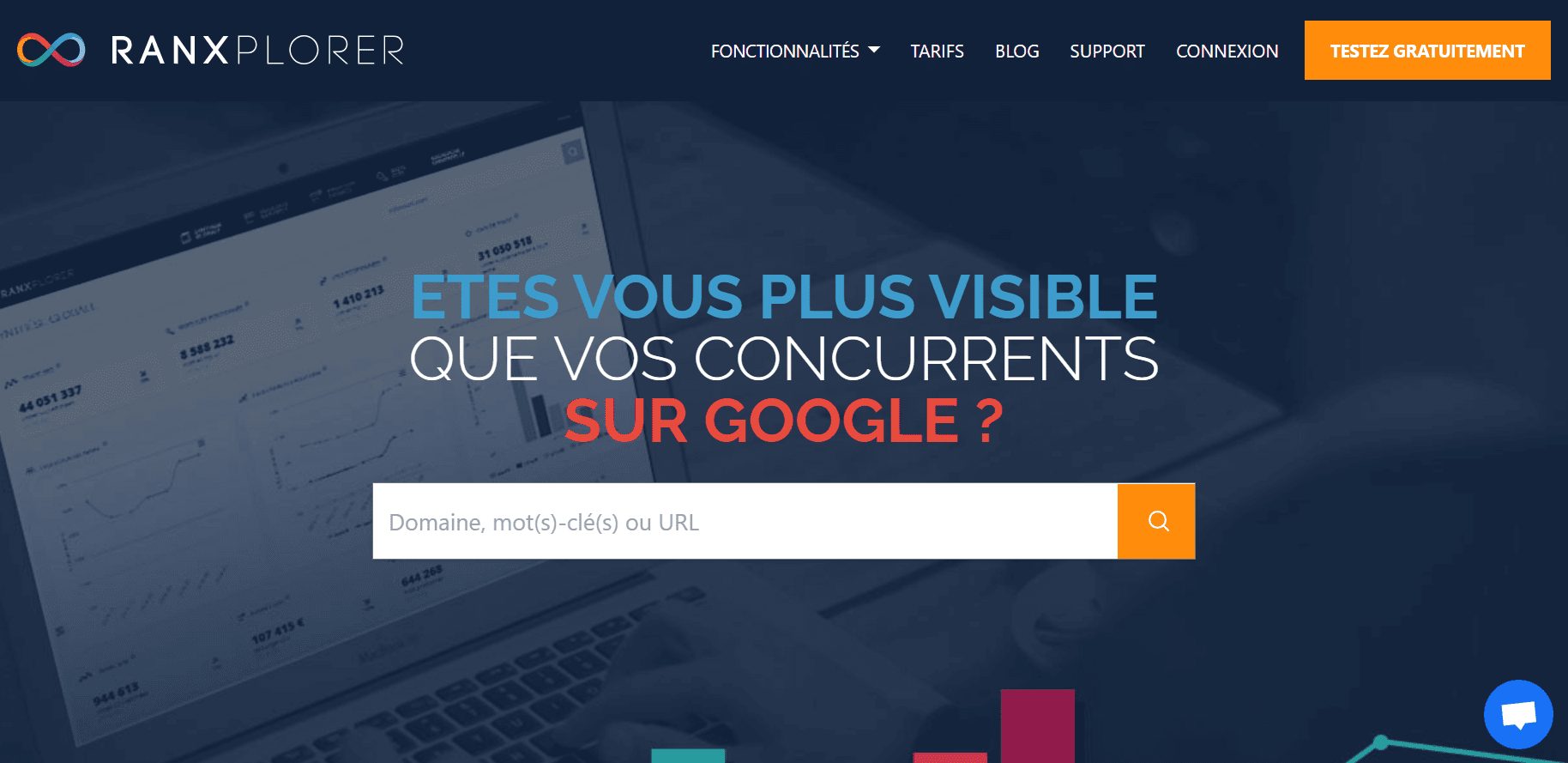 Page d’accueil de Ranxplorer