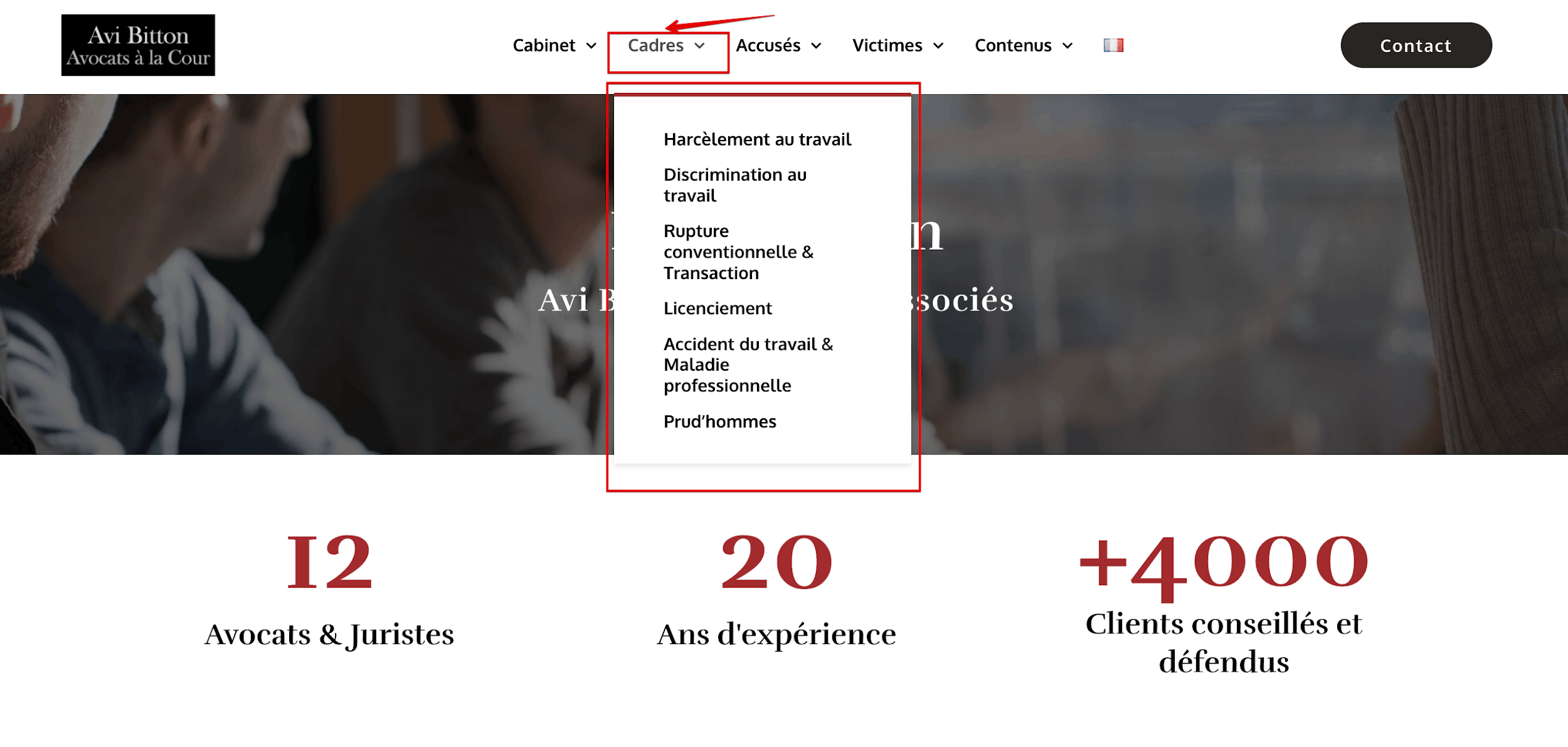 Les domaines de spécialisation d’Avi Bitton