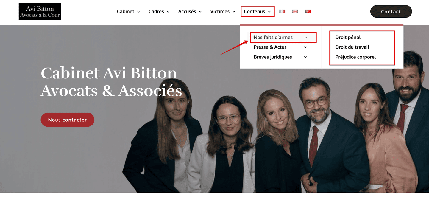 Rubrique Nos faits d’armes de Avi Bitton